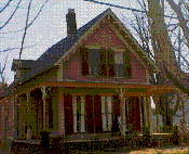 House with bargeboard detailing